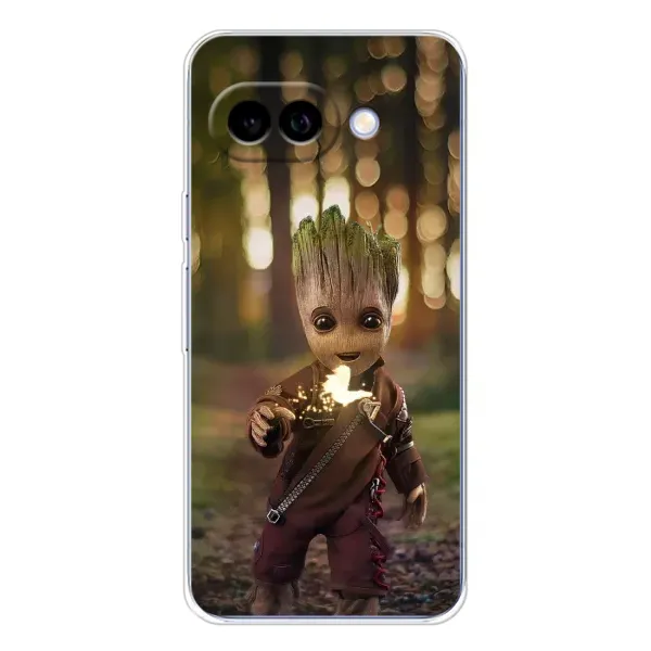 Чехол с принтом «I am Groot» для Google Pixel 9A Чехол с принтом «I am Groot» для Google Pixel 9A
