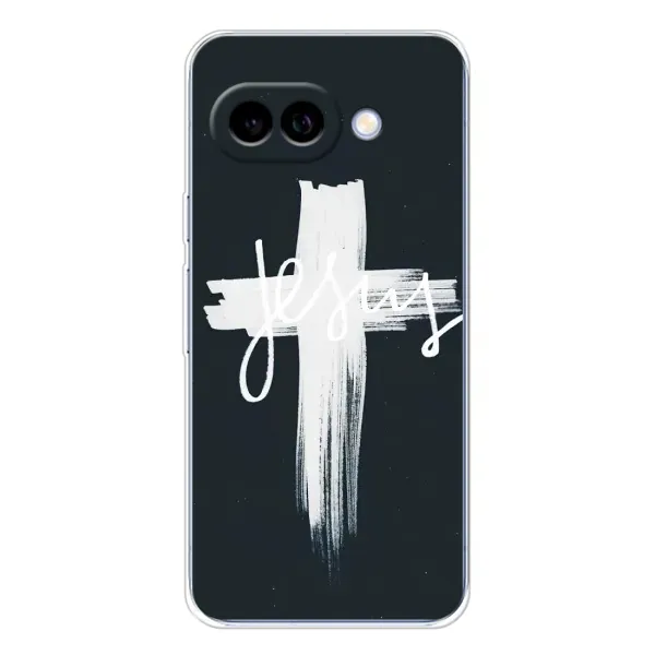 Чехол с принтом «Иисус» для Google Pixel 9A