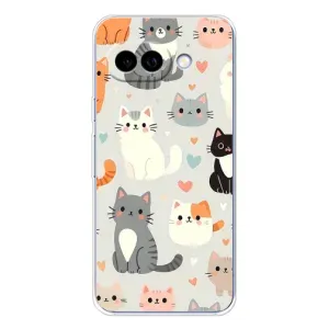 Чохол з малюнком кіт на Google Pixel 9A