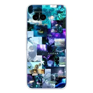 Чехол с принтом «коллаж Аватар» для Google Pixel 9A