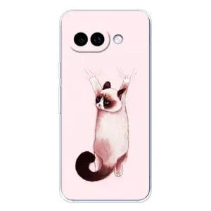 Чехол с принтом «Котик падает» для Google Pixel 9A