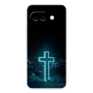 Християнські Чохли для Google Pixel 9A (AlphaPrint) (Хрест і місто)