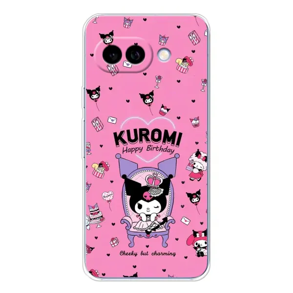 Чехол с принтом «KUROMI» для Google Pixel 9A Чехол с принтом «KUROMI» для Google Pixel 9A