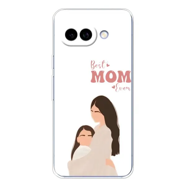 Чехол с принтом «Мама и дочка» для Google Pixel 9A