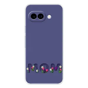 Чехол с принтом «Мама в цветах» для Google Pixel 9A