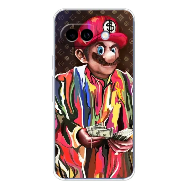 Чехол с принтом «Mario LV» для Google Pixel 9A