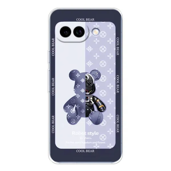 Чохол з принтом «Медведик LV» для Google Pixel 9A Чохол з принтом «Медведик LV» для Google Pixel 9A
