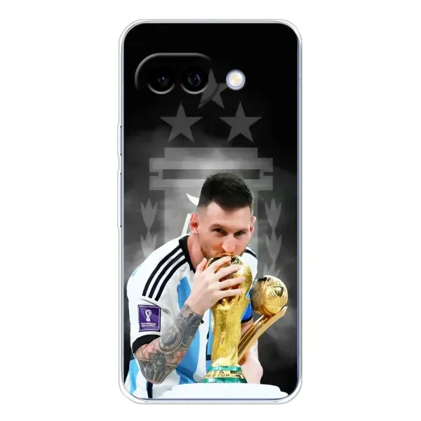 Чохол з принтом «Мессі Чемпіон» для Google Pixel 9A Чохол з принтом «Мессі Чемпіон» для Google Pixel 9A