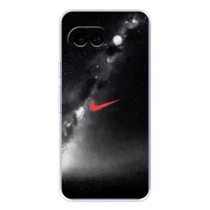 Чехол для Google Pixel 9A - с принтом Найк (AlphaPrint) (Найк красный)