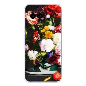 Чехол с принтом «Nike цветы» для Google Pixel 9A