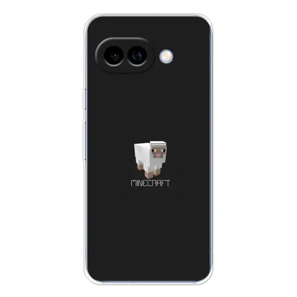 Чохол з принтом «Овечка Майнкрафт» для Google Pixel 9A Чохол з принтом «Овечка Майнкрафт» для Google Pixel 9A