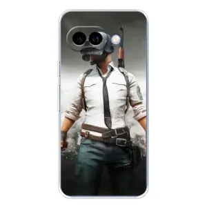 Чеjхол PUBG для Піксель 9А (AlphaPrint) (Пабг мен)