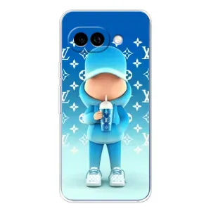 Крутые Чехлы Луи Виттон для Google Pixel 9A (AlphaPrint) (Парень LV)