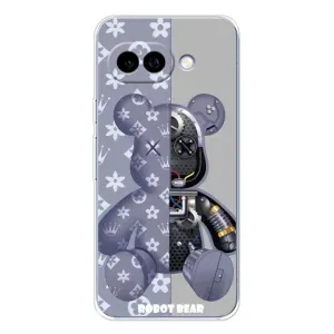 Крутые Чехлы Луи Виттон для Google Pixel 9A (AlphaPrint) (Робот Мишка)