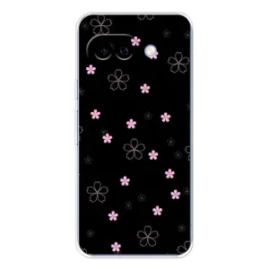 Чехол с розовым рисунком для Google Pixel 9A