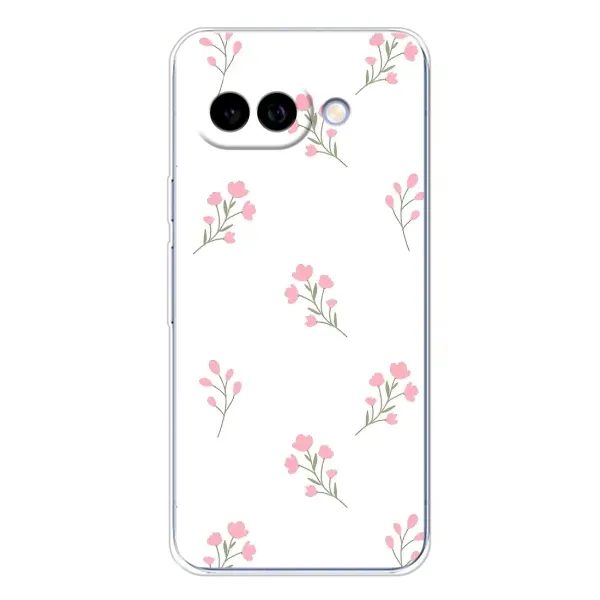 Чехол с принтом «Розовые цветы» для Google Pixel 9A Чехол с принтом «Розовые цветы» для Google Pixel 9A