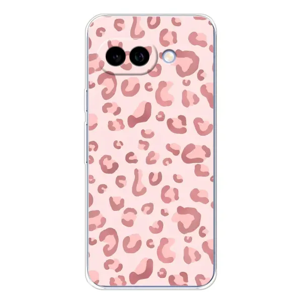 Чехол с принтом «Розовый леопард» для Google Pixel 9A Чехол с принтом «Розовый леопард» для Google Pixel 9A