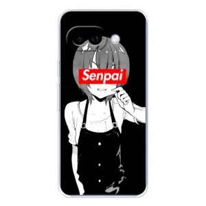 Чехол с принтом «Senpai» для Google Pixel 9A