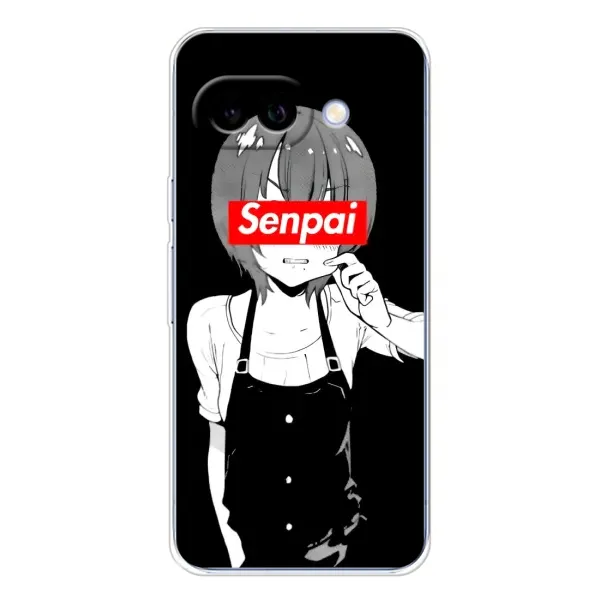 Чехол с принтом «Senpai» для Google Pixel 9A