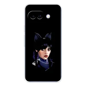 Чехол с принтом «серьезная Уэнздей» для Google Pixel 9A