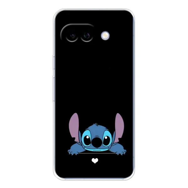 Чохол з принтом «Стіч на чорному» для Google Pixel 9A Чохол з принтом «Стіч на чорному» для Google Pixel 9A