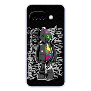 Чехол с принтом «Стиль Bearbrick» для Google Pixel 9A