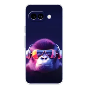 Чехол с принтом «Стильная обезьяна» для Google Pixel 9A