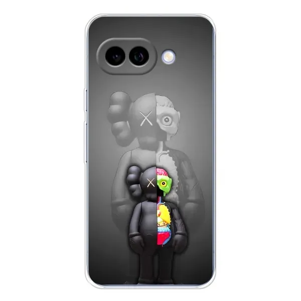 Чехол с принтом «Тело Bearbrick» для Google Pixel 9A