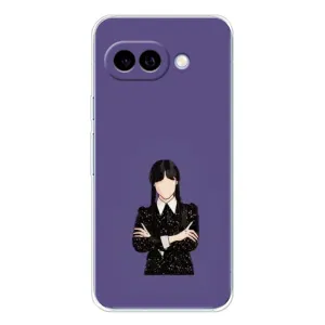 Чехол с принтом «Уэнздей в черном» для Google Pixel 9A