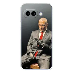 Чохол з принтом «Усик Hitman» для Google Pixel 9A