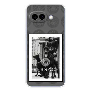 Чехол с принтом «Версаче» для Google Pixel 9A