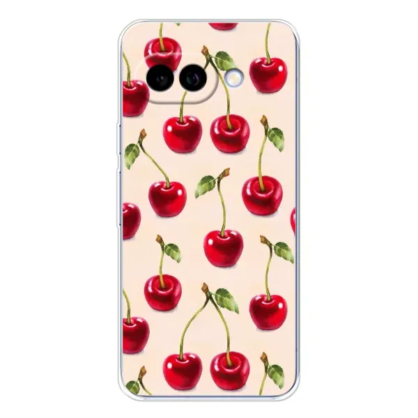 Чохол з принтом «Черешня» для Google Pixel 9A Чохол з принтом «Черешня» для Google Pixel 9A
