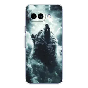 Чехол с принтом «Волк в облаках» для Google Pixel 9A