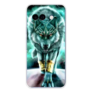 Захисні чохли для Піксель 9А (AlphaPrint) (ХІТ продаж) ВОВК