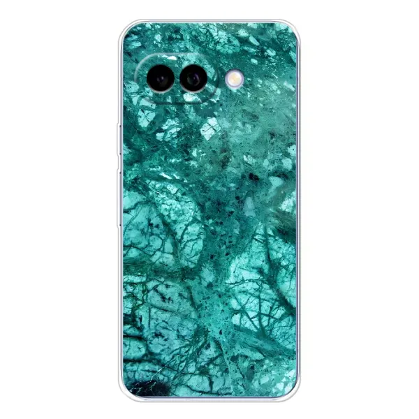 Чехол с принтом «Зеленый мрамор» для Google Pixel 9A Чехол с принтом «Зеленый мрамор» для Google Pixel 9A