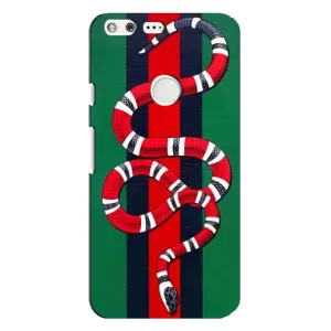 Чохли  GUCCI для Гугл Піксель ІксЕл (AlphaPrint) (Gucci змія)