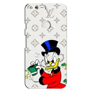 Чехлы для Google Pixel - Скрудж МакДак Louis Vuitton (PREMIUMPrint) (Баксы Скрудж)