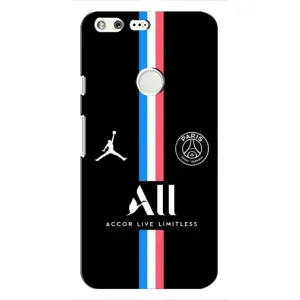 Чехлы PSG для Google Pixel (AlphaPrint) (футболка ПСЖ)