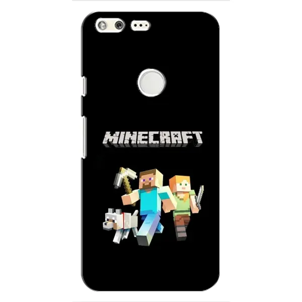 Чехол с принтом «герои Minecraft» для Google Pixel Чехол с принтом «герои Minecraft» для Google Pixel