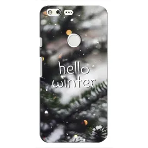 Новогодние, Праздничные Чехлы для Google Pixel - 2024 год (Hello winter)
