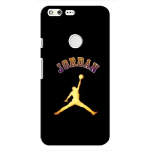 Чохли для Google Pixel - з картинкою JORDAN (AlphaPrint) (Jordan Gold)