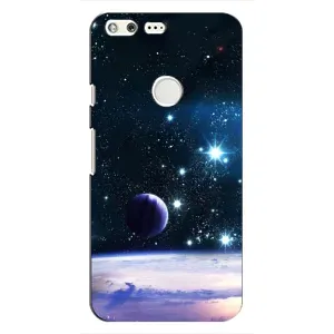 Космические Чехлы для Гугл Пиксель (VPrint) (Космический вид)
