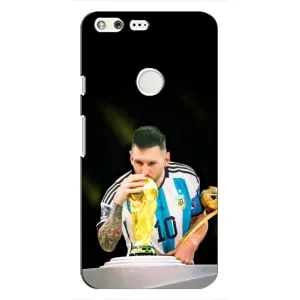 Чохли для Google Pixel (Leo чемпіон) (AlphaPrint) (Кубок Мессі)
