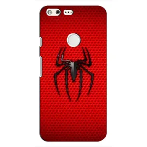 Чехол с человеком пауком для Google Pixel - (AlphaPrint) (Паук Марвел)