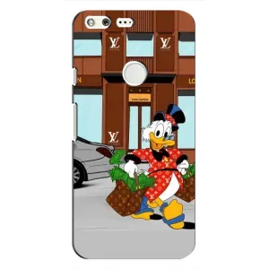 Чехлы для Google Pixel - Скрудж МакДак Louis Vuitton (PREMIUMPrint) (Скрудж ЛВ)