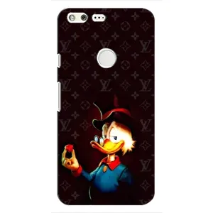 Чехлы для Google Pixel - Скрудж МакДак Louis Vuitton (PREMIUMPrint) (Скрудж с бриллиантом)