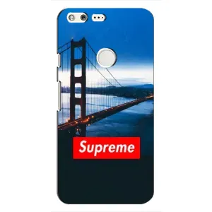 Чехол для Google Pixel с картинкой Supreme (AlphaPrint) (Стиль Supreme)