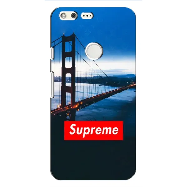 Чехол с принтом «Стиль Supreme» для Google Pixel