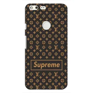 Чехол для Google Pixel с картинкой Supreme (AlphaPrint) (Supreme LV)