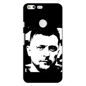 Чехол для Google Pixel (AlphaPrint - с принтом Зеленского) (Зеленский АРТ)